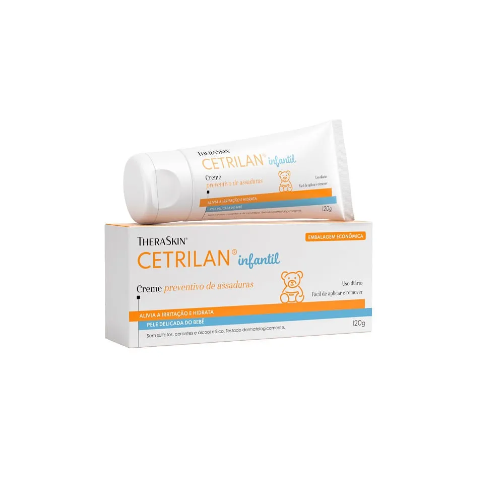 Creme Para Assaduras Cetrilan 120g — | Farmácia Resyla