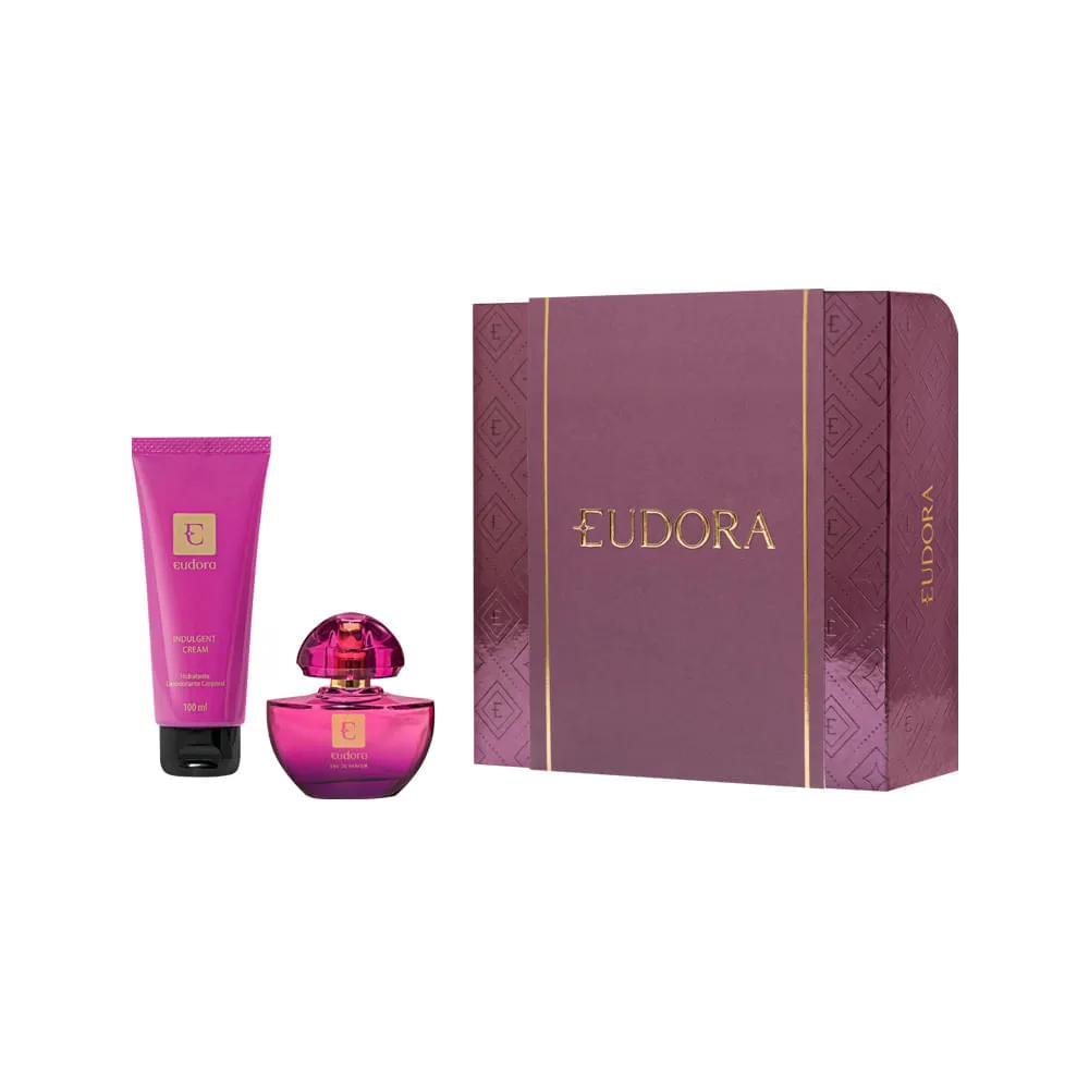 Perfume Eudora Eau De Parfum Roxo 35ml + Loção Hidratante Corporal 100ml — Eudora | Farmácia Resyla