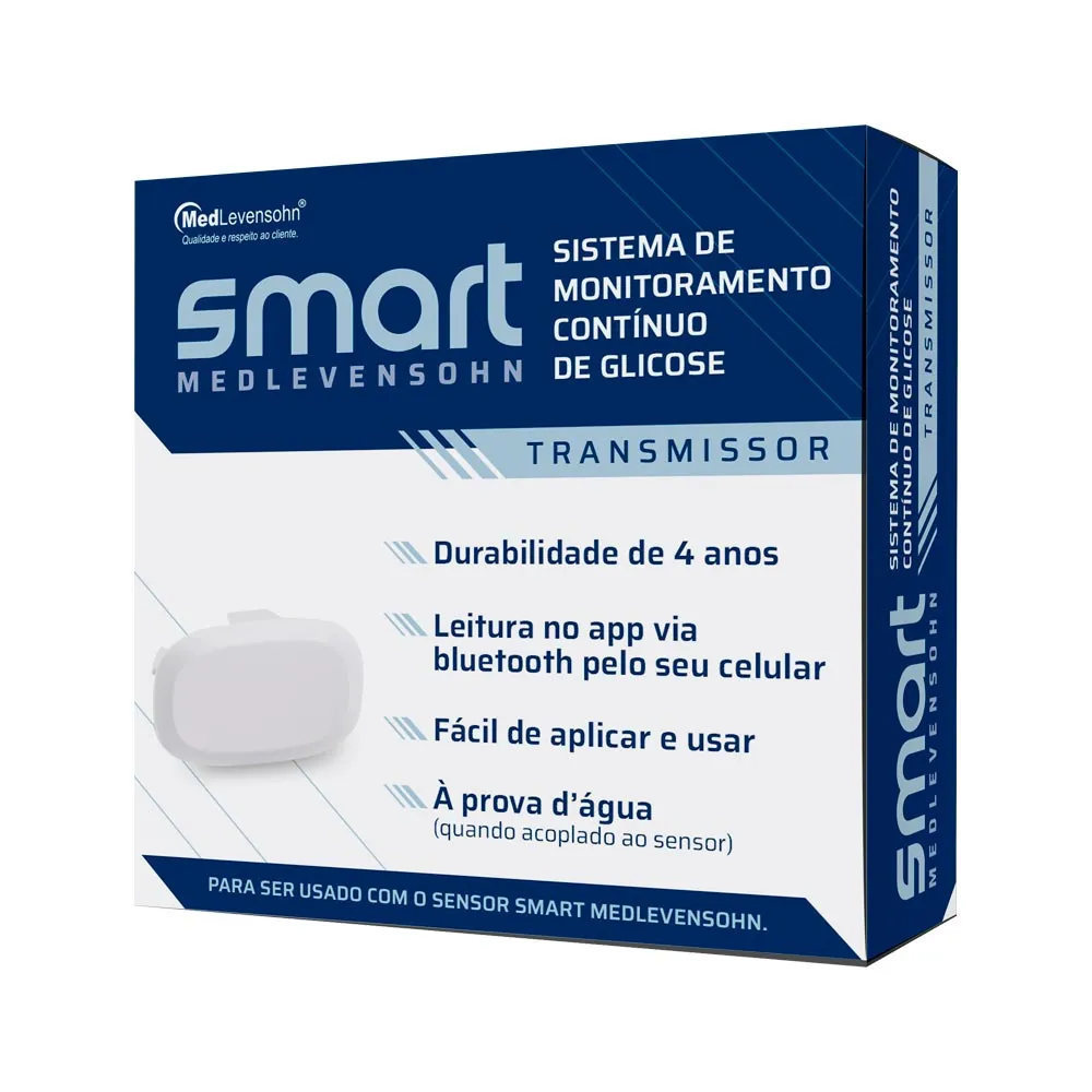 Transmissor De Monitoramento De Glicose Smart Medlevensohn — | Farmácia Resyla