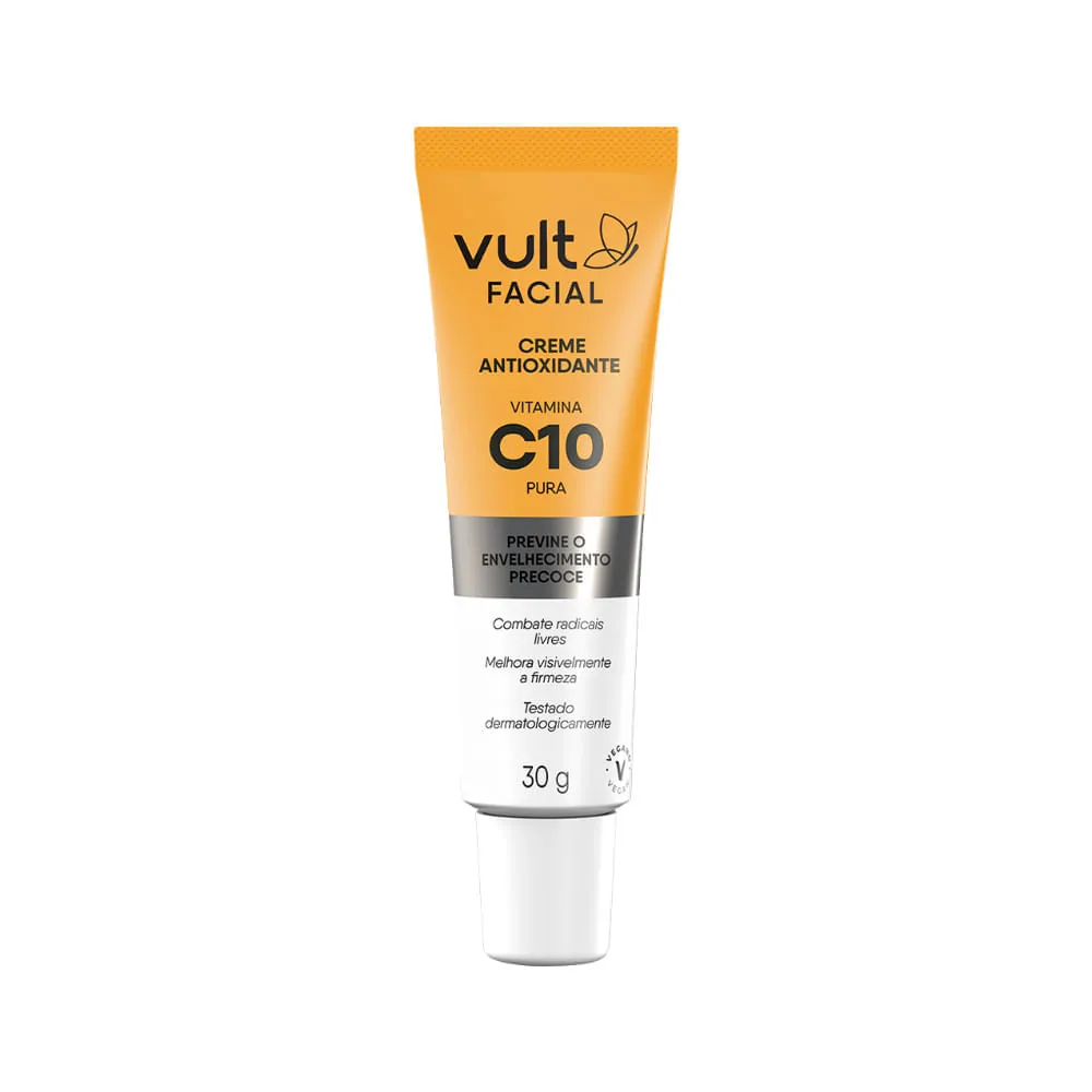 Creme Vult Facial Vitamina C10 30gr Antioxidante — Vult | Farmácia Resyla