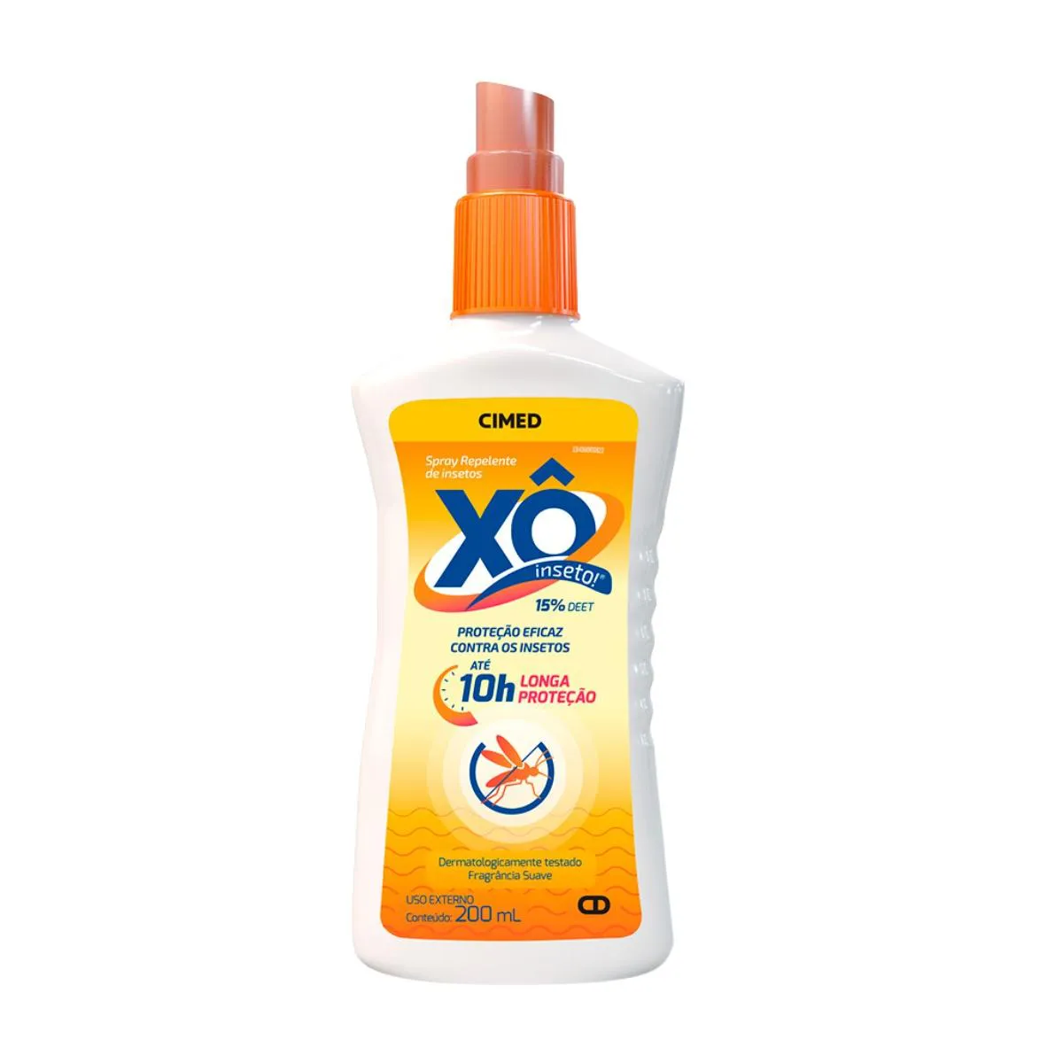 Spray Repelente Xo Inseto 15% Deet 200ML 01 unidades — | Farmácia Resyla