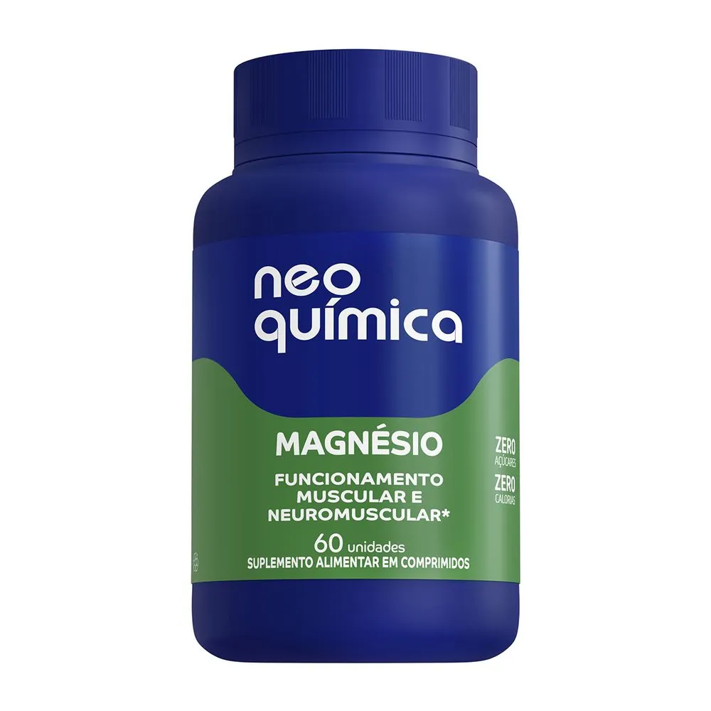Suplemento Alimentar Magnesio Neo Quimica Com 60 Comprimidos — Neo Química | Farmácia Resyla
