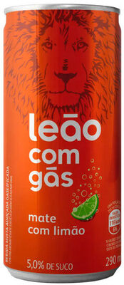MATTE LEAO Chá Mate Com Gás Limão Leão Lata 290ml — | Farmácia Resyla