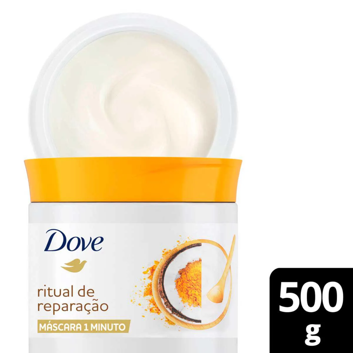 Máscara de Tratamento Dove Ritual de Reparação 500g — Dove | Farmácia Resyla