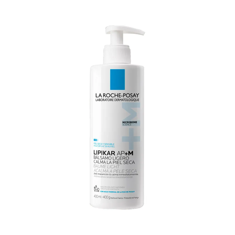Hidratante Corporal Lipikar Baume Ap+m Light Seca E Sensivel 400ml — | Farmácia Resyla