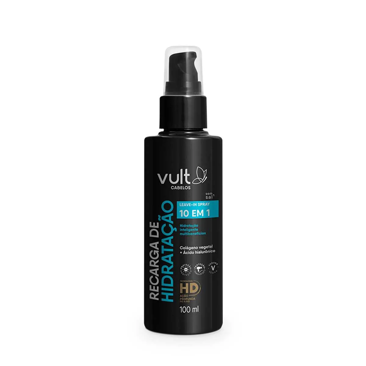 Spray Leave-in Vult Cabelos Recarga de Hidratação 10 em 1 100ml — Vult | Farmácia Resyla