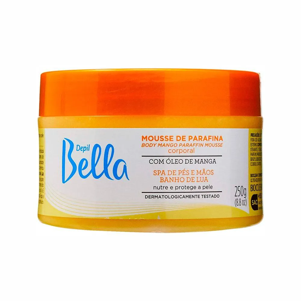 Mousse de Parafina Corp Depil Bella Manga 250g — | Farmácia Resyla