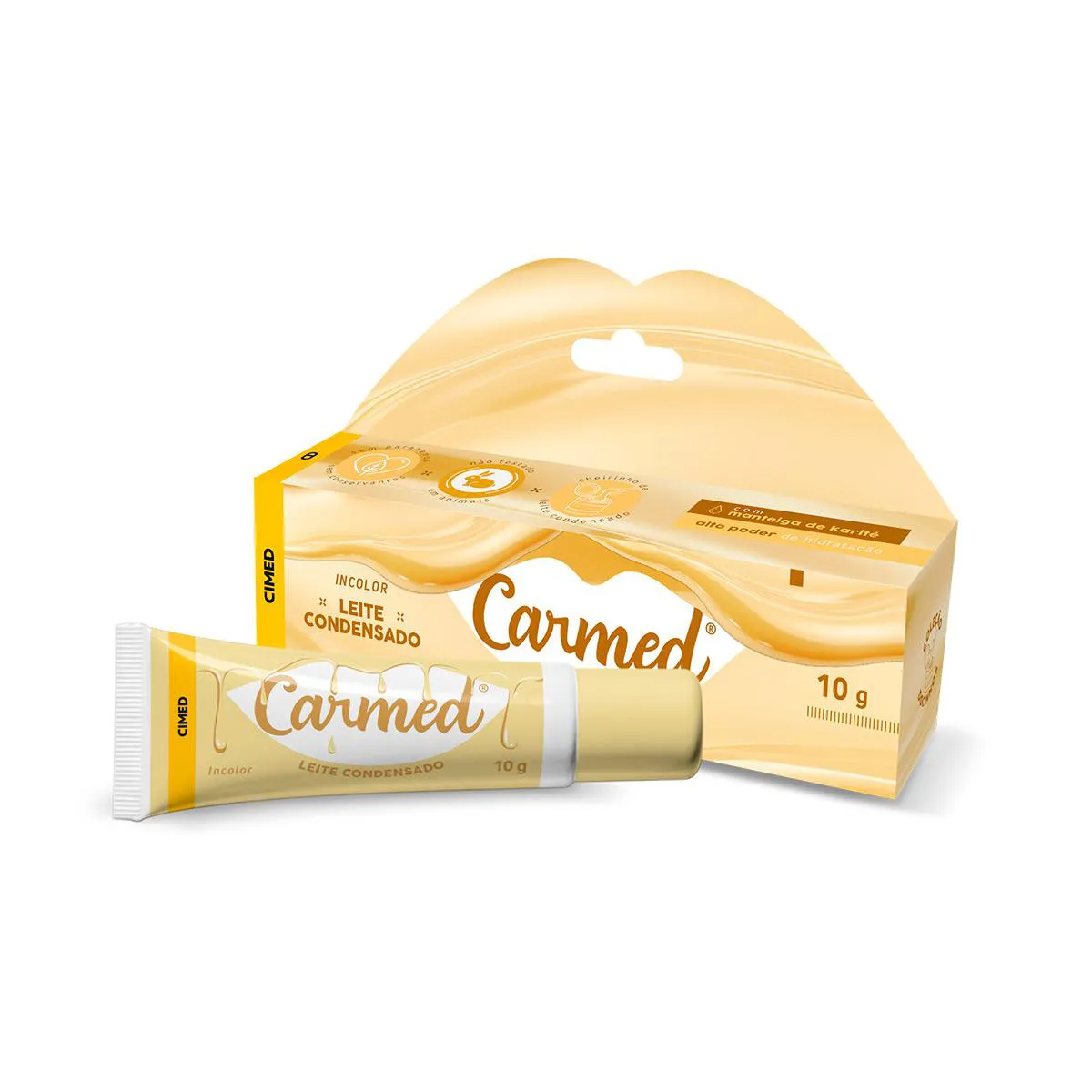 Hidratante Labial Carmed Leite Condensado Incolor 10g — | Farmácia Resyla