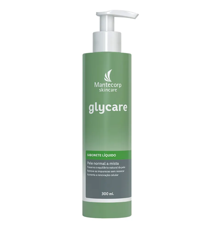 Sabonete Líquido Facial Glycare Mantecorp 300ml — Mantecorp | Farmácia Resyla