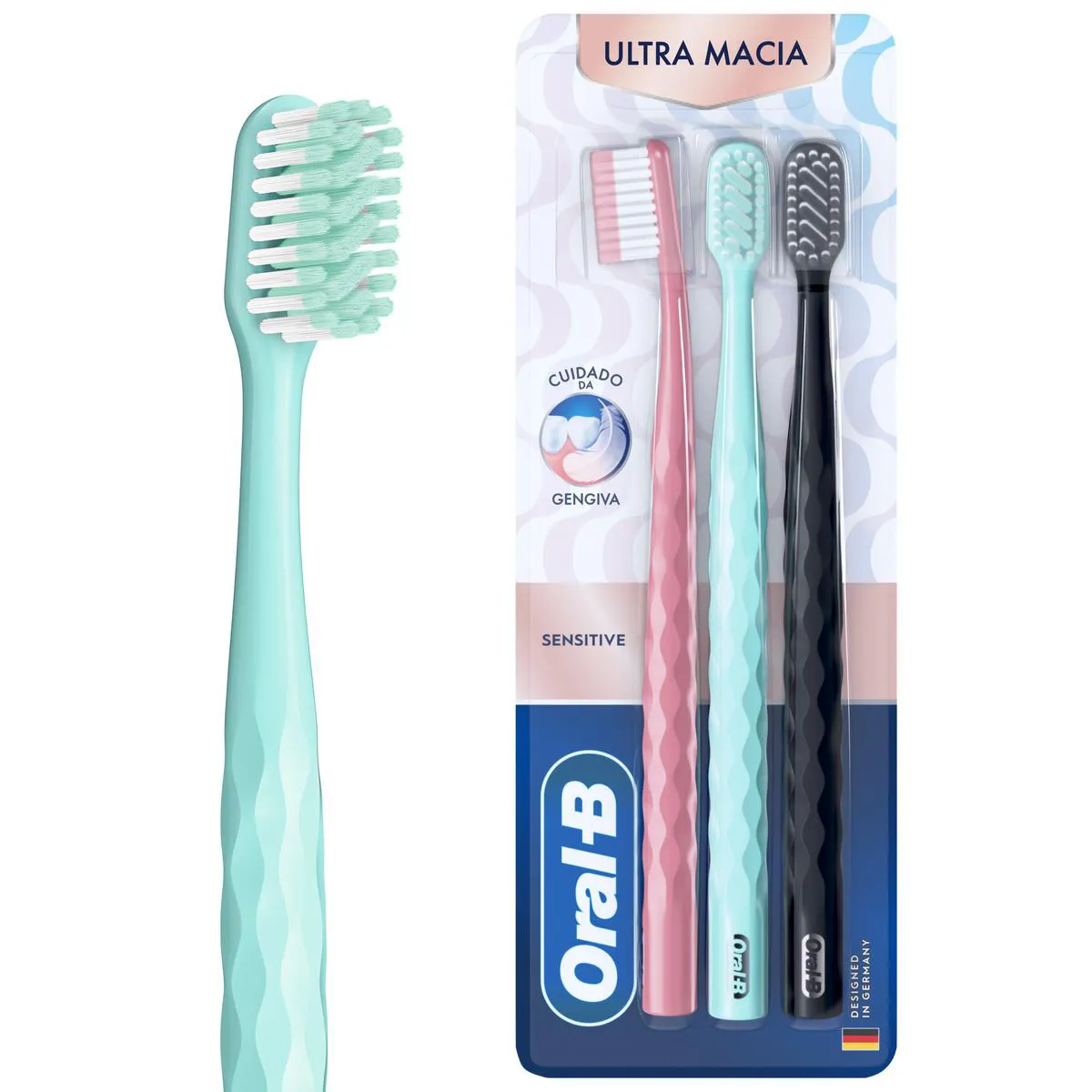 Kit Escova Dental Oral-B Iconic Ultra Macia 3 Unidades — Oral-B | Farmácia Resyla