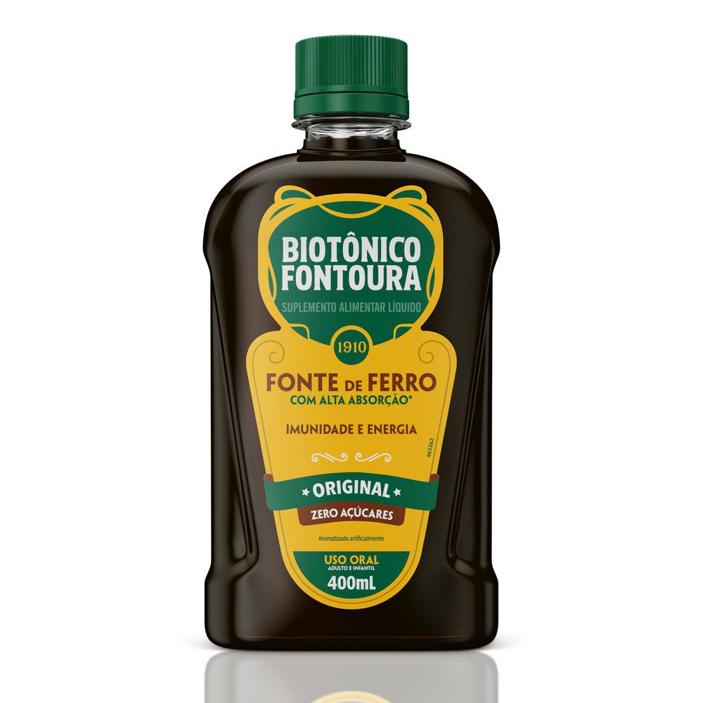 Suplemento Alimentar Biotônico Fontoura Original 400ml — | Farmácia Resyla