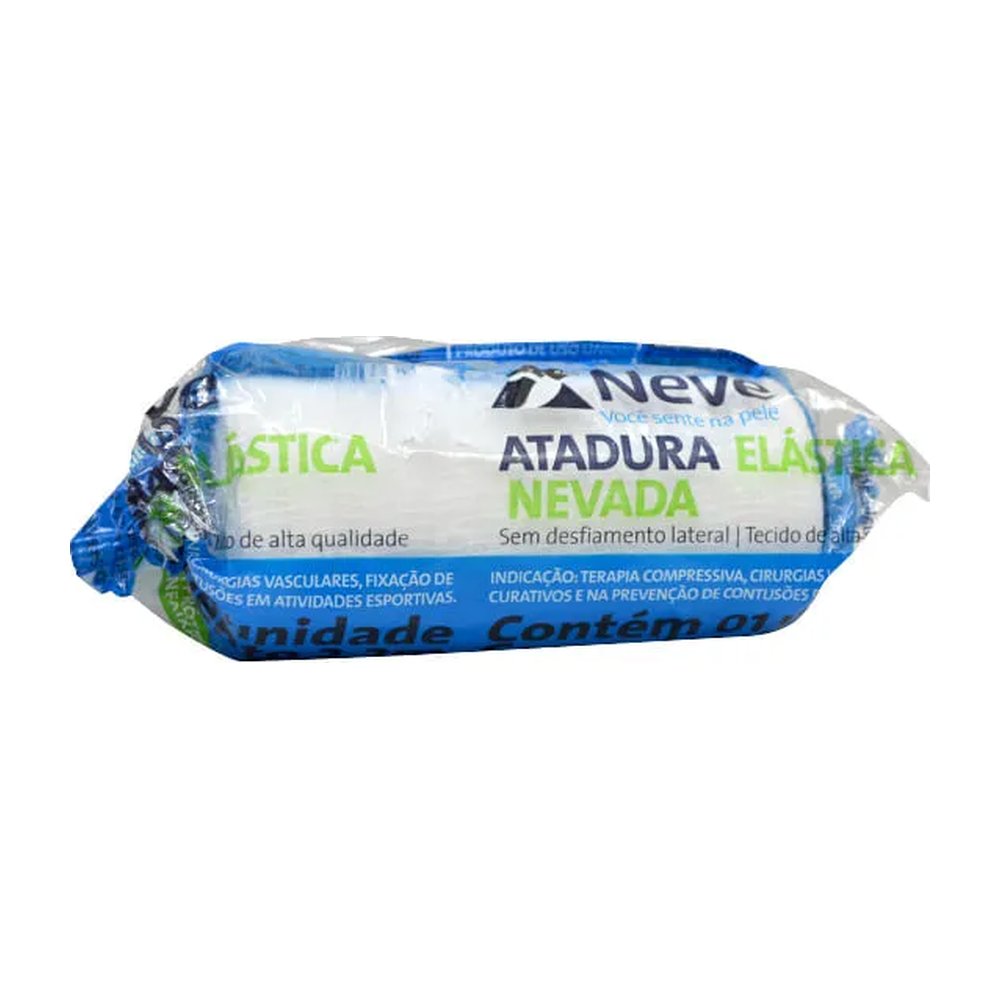Atadura Neve Elástica Branca 12cmx2,2m — | Farmácia Resyla