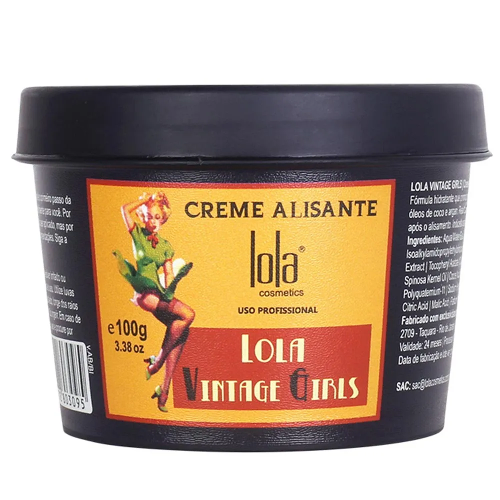 Creme Para Cabelo Lola Vintage Girls Alisante 100g — | Farmácia Resyla