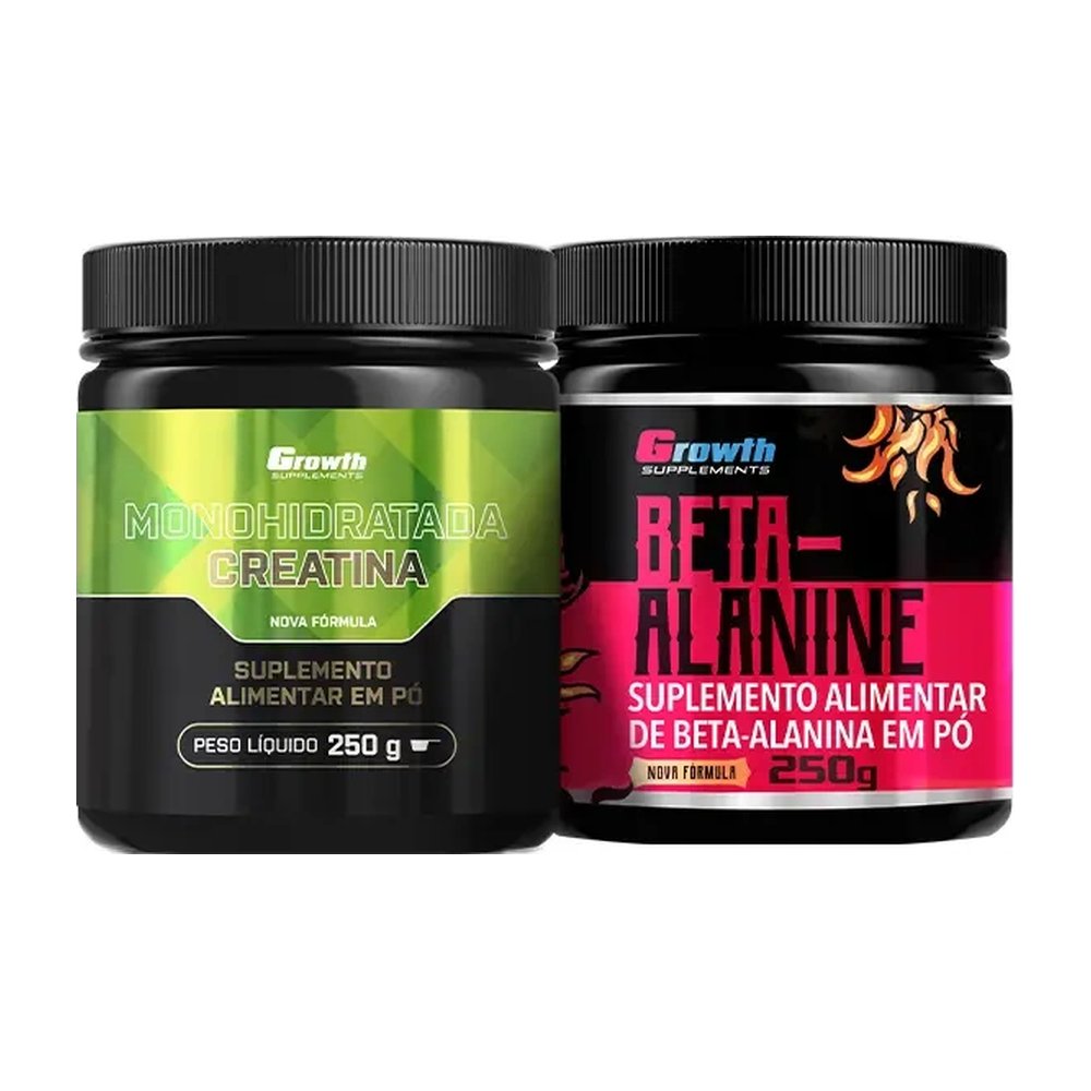 Kit Creatina Monohidrata 250g + Beta Alanina 250g — | Farmácia Resyla