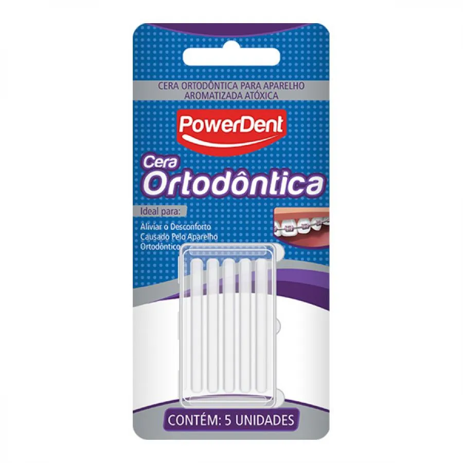 Cera Ortodôntica Powerdent Com 5 Unidades — | Farmácia Resyla
