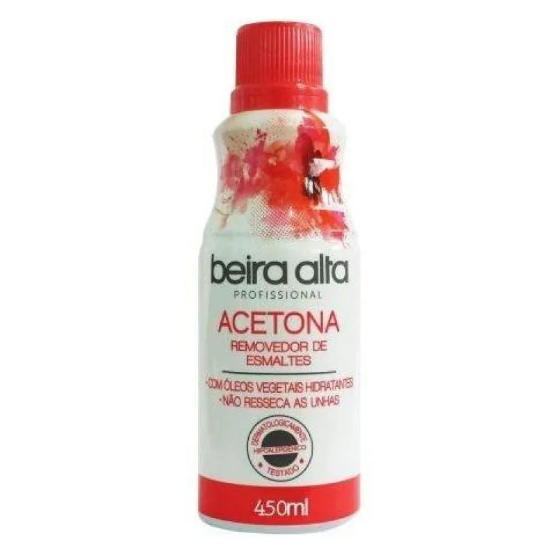 Acetona Beira Alta 450ml — | Farmácia Resyla
