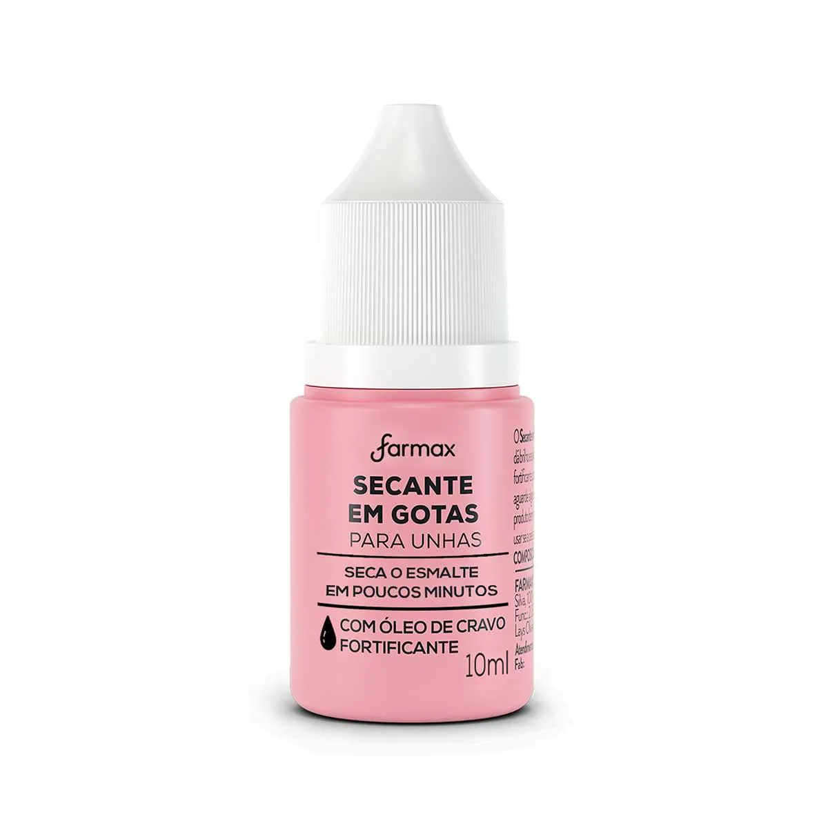 Secante em Gotas para Unhas Farmax com 10ml — | Farmácia Resyla