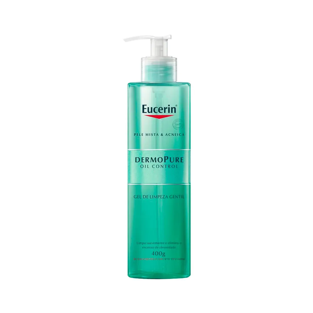 Gel De Limpeza Gentil Eucerin Dermopure Oil Control 400g — Eucerin | Farmácia Resyla