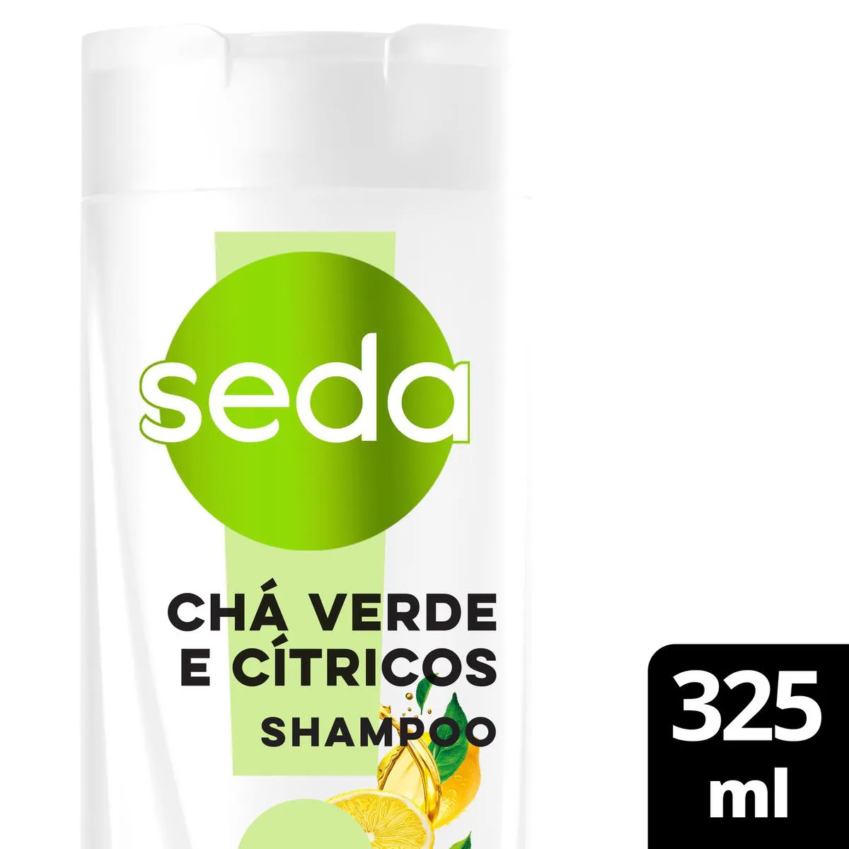 Shampoo Seda Joias da Natureza Chá Verde e Cítricos 325ml — Seda | Farmácia Resyla