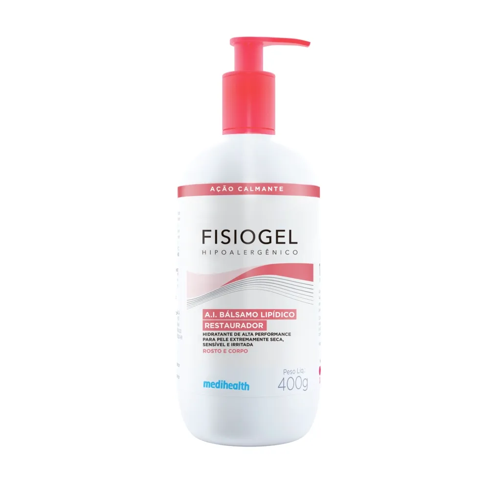 Hidratante Fisiogel A.i. 400gr Balsamo Restaurador Pump — Fisiogel | Farmácia Resyla