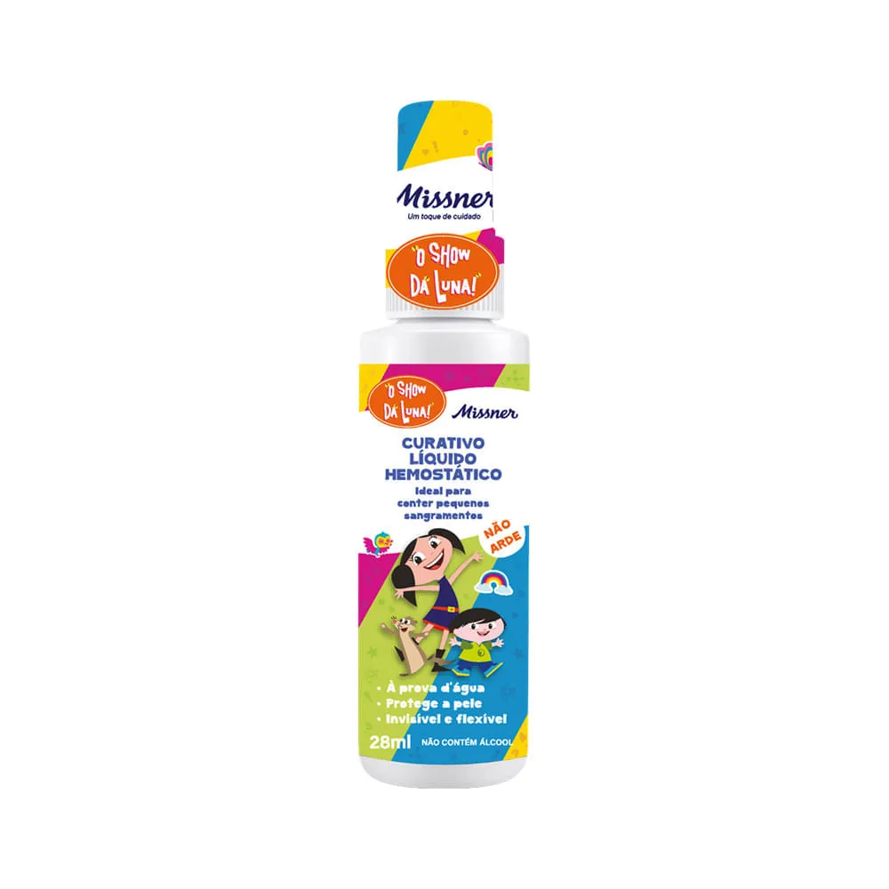 Curativo Missner Liquido Hemostatico 28ml O Show Da Luna — | Farmácia Resyla