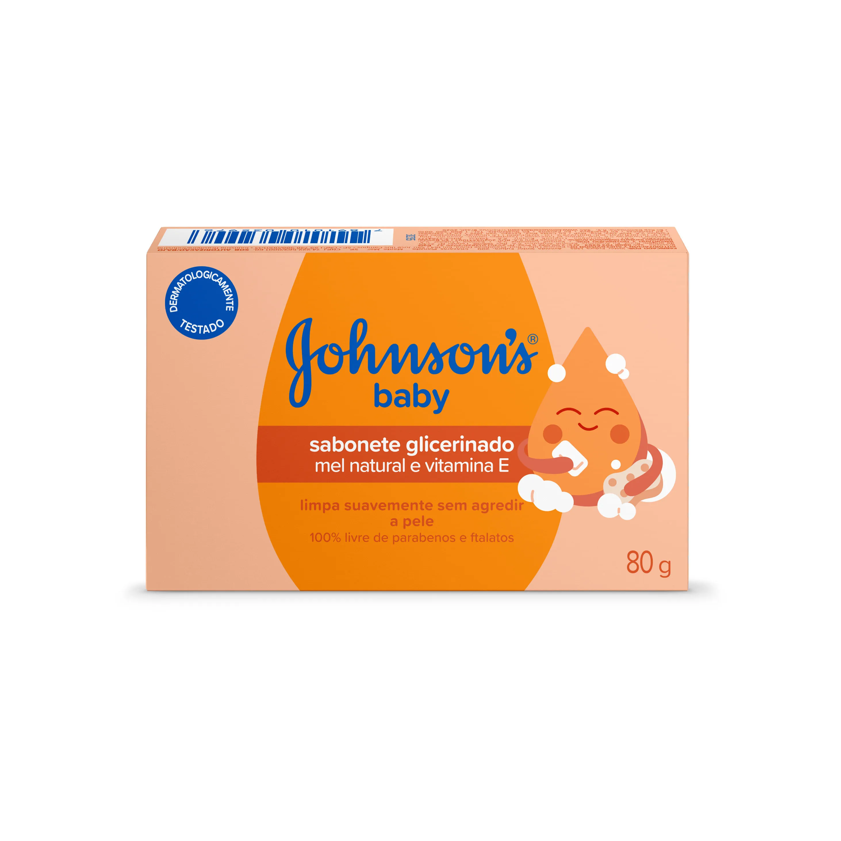 Sabonete Johnsons Baby Glicerinado 80g — | Farmácia Resyla