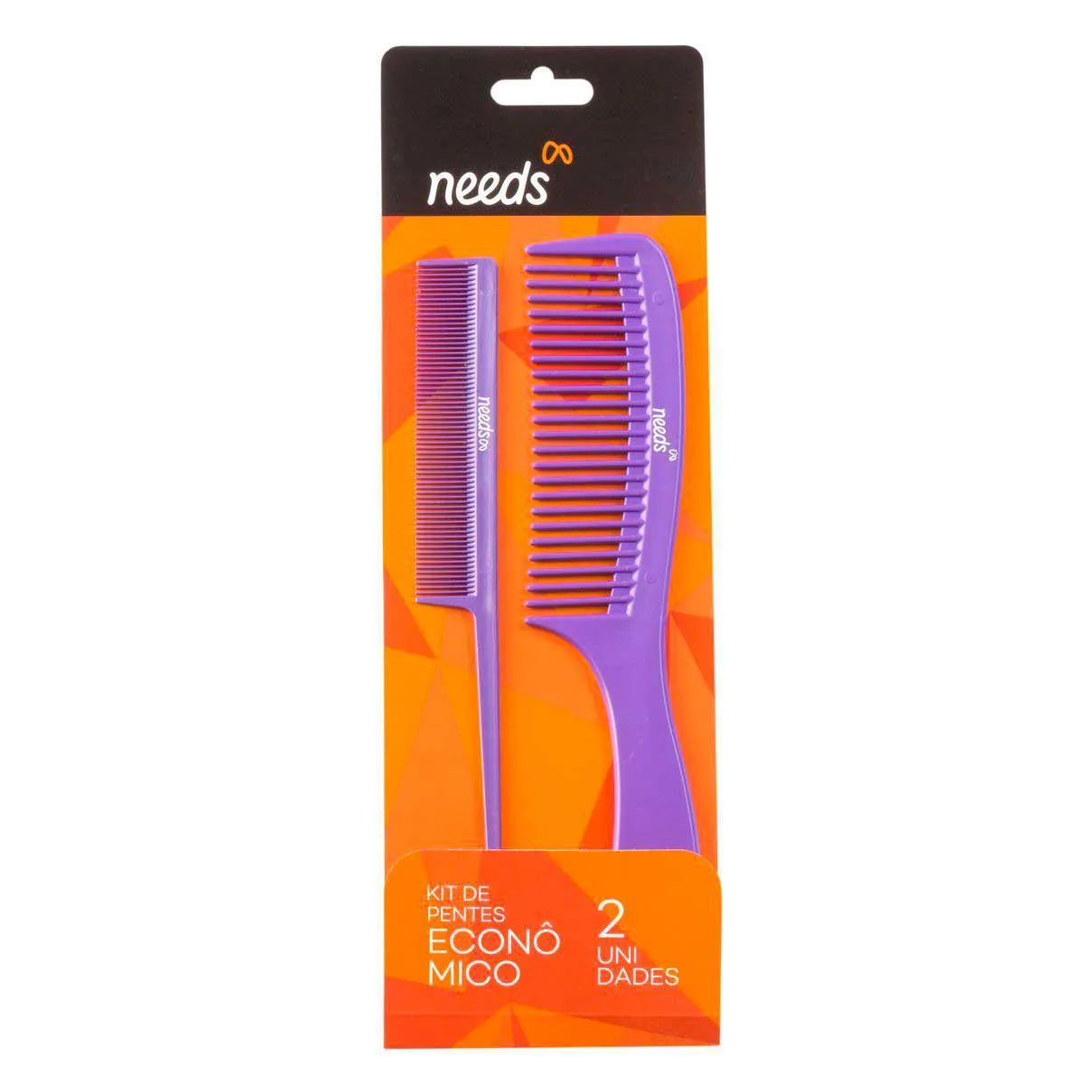 Kit Pente de Cabelo Needs 2 Unidades — Needs | Farmácia Resyla