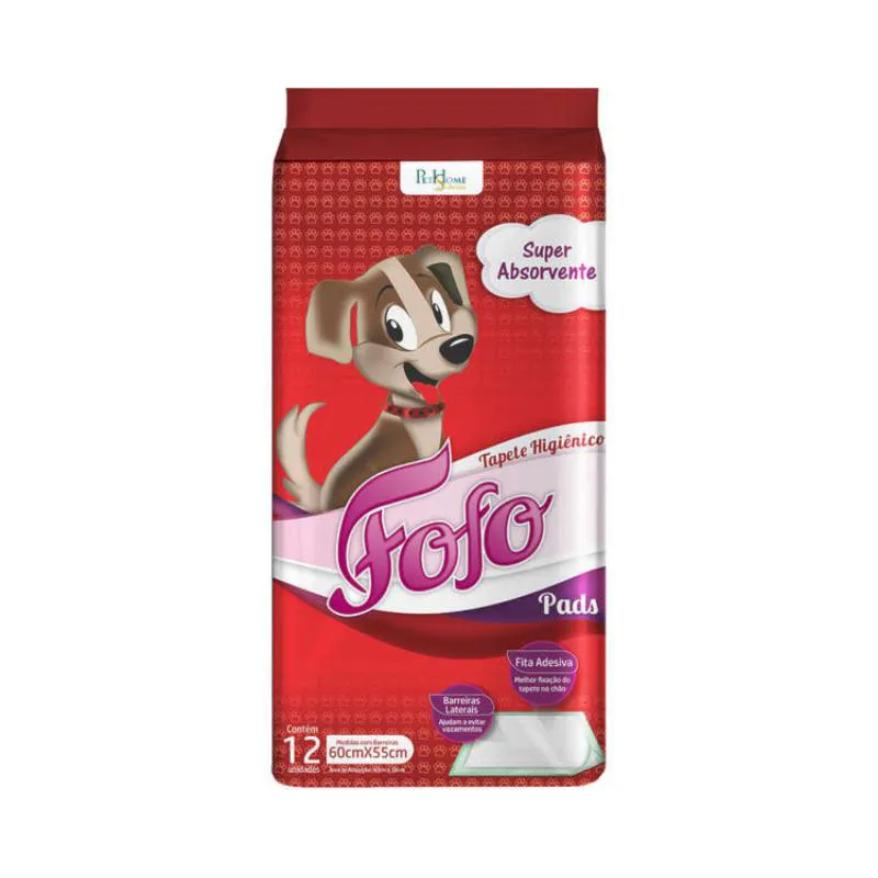 Tapete Higiênico Fofo Pads para Cães 12Un — | Farmácia Resyla
