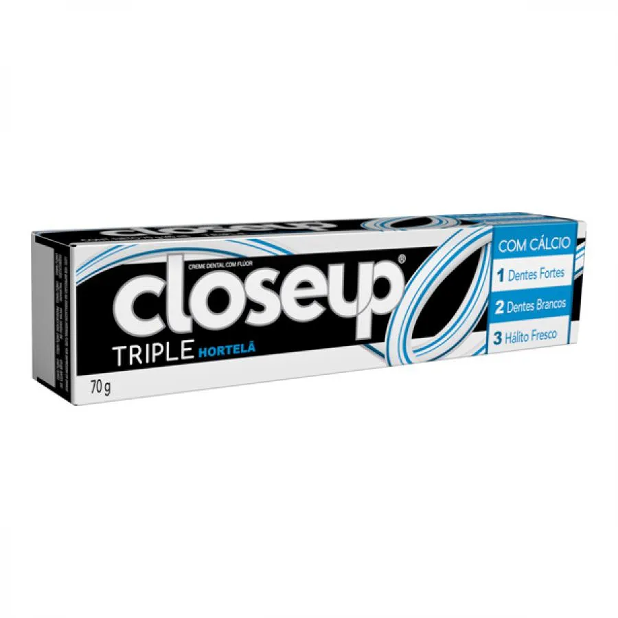Creme Dental Closeup Triple Hortelã 70g — | Farmácia Resyla