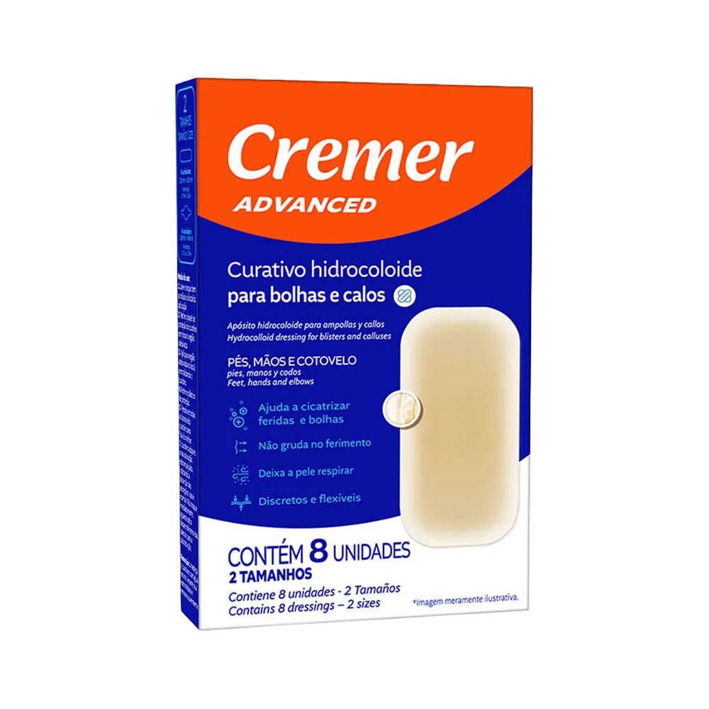 Curativo Para Bolhas E Calos Cremer Advanced 8 Unidades — Cremer | Farmácia Resyla