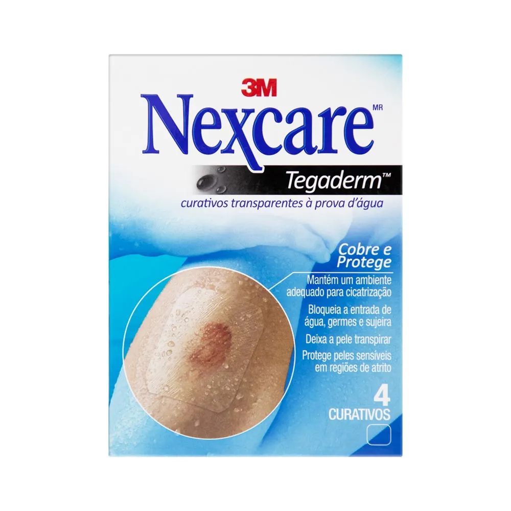 Curativos 3m Nexcare Tegaderm Com 4 Unidades — | Farmácia Resyla