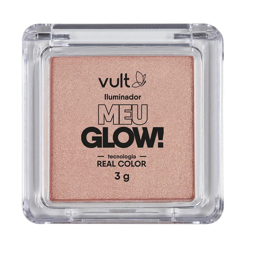 Iluminador Facial Compacto Vult Meu Glow 3g - Champagne — Vult | Farmácia Resyla