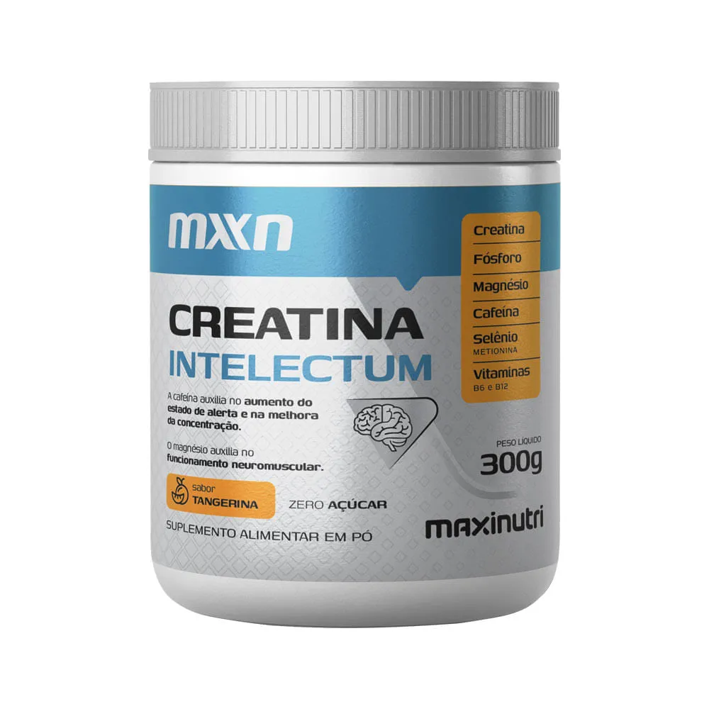 Suplemento Alimentar Creatina Intelectum Maxinutri Sabor Tangerina 300gr — | Farmácia Resyla