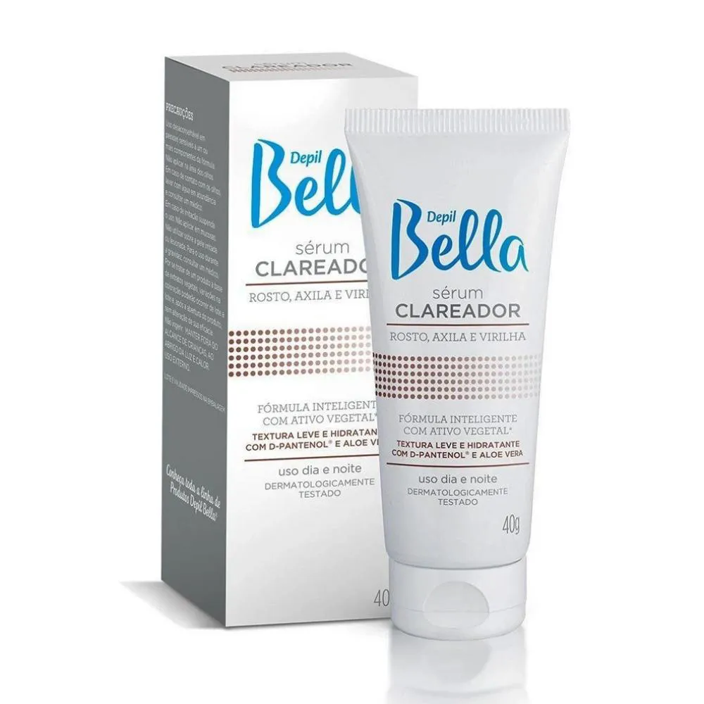 Creme Depilatório Depil Bella Sérum Clareador 40g — | Farmácia Resyla