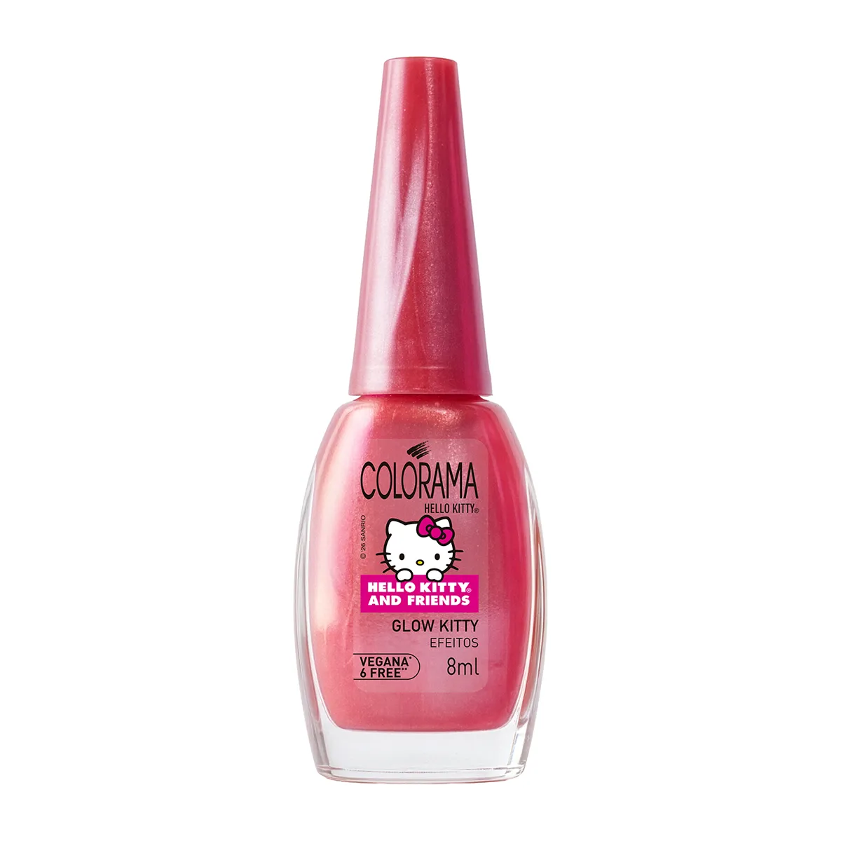 Esmalte Colorama Hello Kitty and Friends 8ml - Glow Kitty — Colorama | Farmácia Resyla