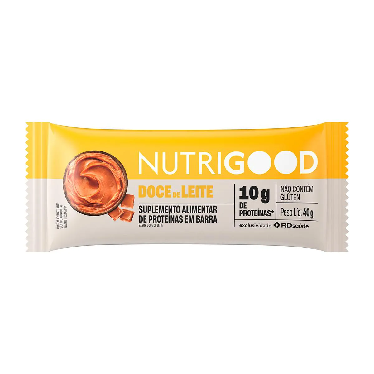 Barra de Proteína Nutrigood Doce de Leite 40g — | Farmácia Resyla