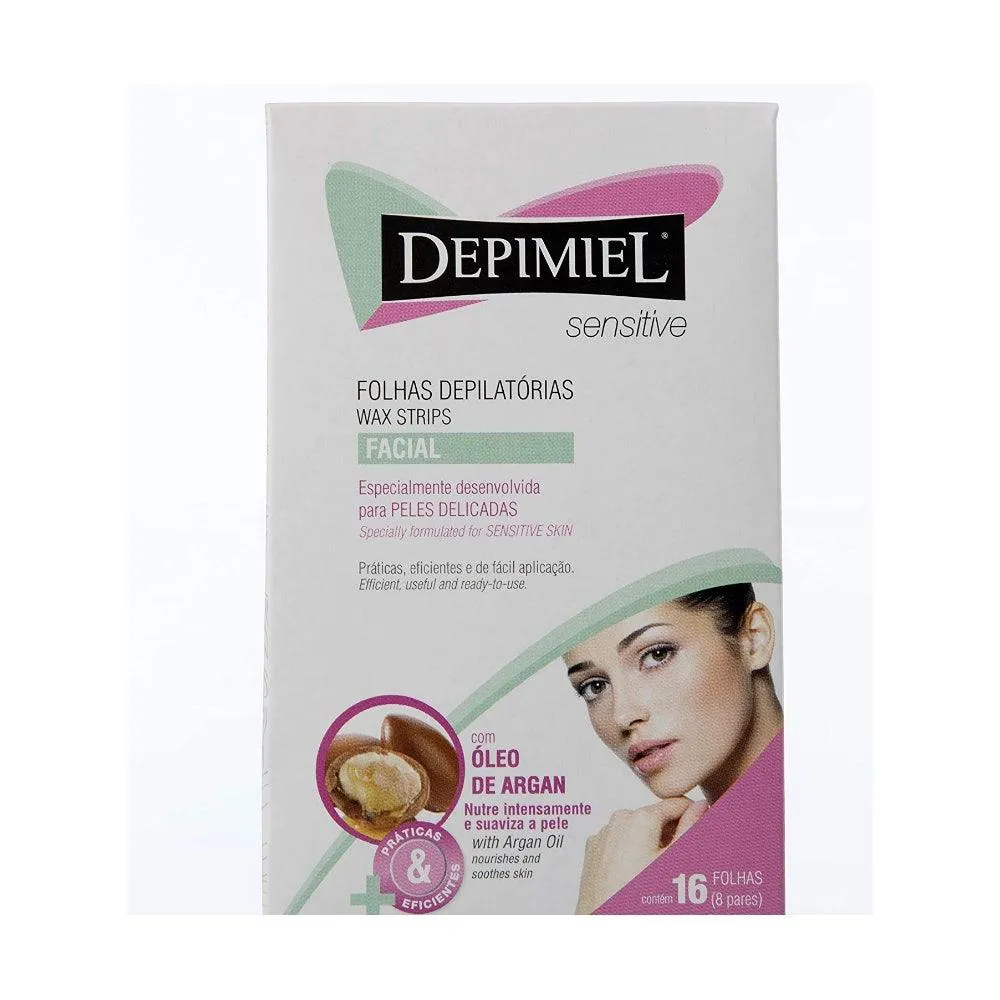 Folhas Prontas para Depilação Facial Depimiel Sensíveis 16fls — | Farmácia Resyla