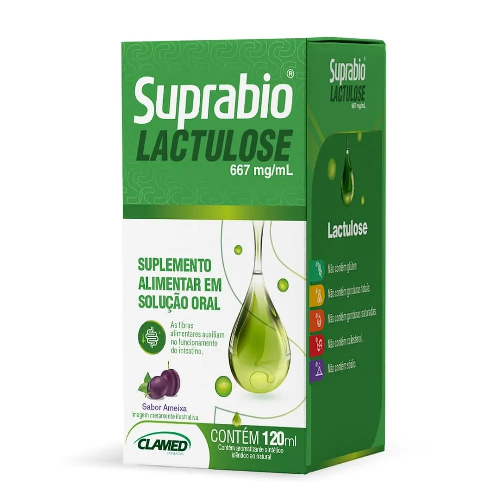 Suplemento Alimentar Suprabio Lactulose Ameixa 120ml — | Farmácia Resyla