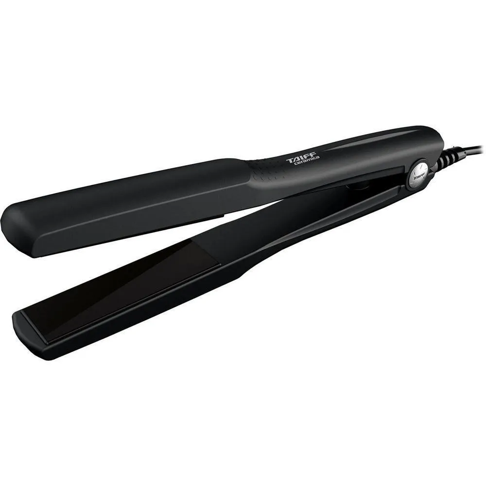 Prancha Taiff Clássica Chapinha Cerâmica 180 C Preto Bivolt — Taiff | Farmácia Resyla