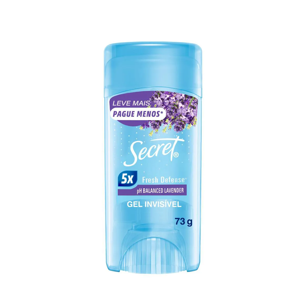 Desodorante Antitranspirante Stick Gel Secret pH Balanced Lavanda Feminino 48h 73g — | Farmácia Resyla