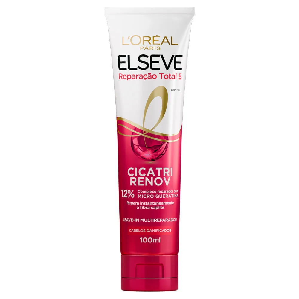 Leave In Elseve Cicatri Renov 100ml Reparacao Total 5 — Elseve | Farmácia Resyla