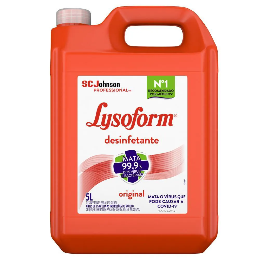 Desinfetante Lysoform Uso Geral Original 5l — | Farmácia Resyla