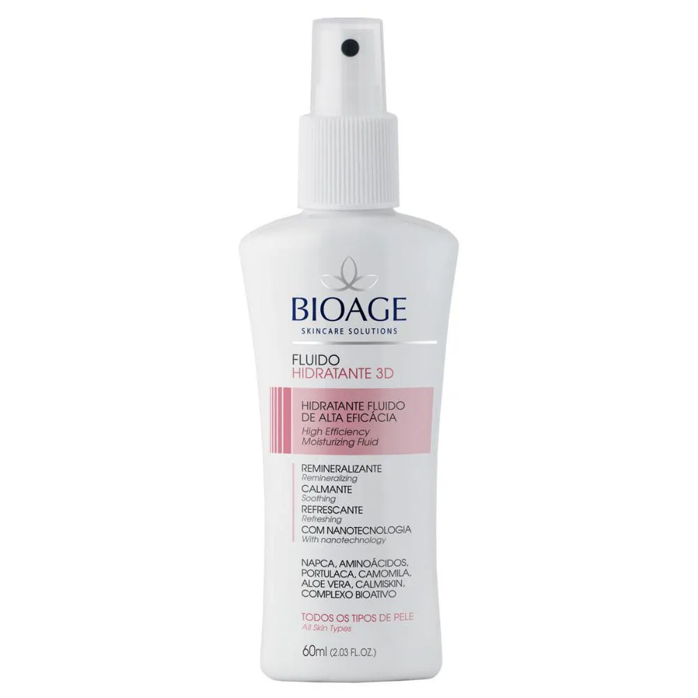 Fluido Hidratante 3d - 60ml — | Farmácia Resyla
