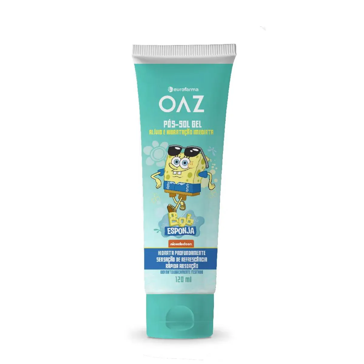 Pós-Sol Gel Infantil Oaz Bob Esponja 120Ml — | Farmácia Resyla