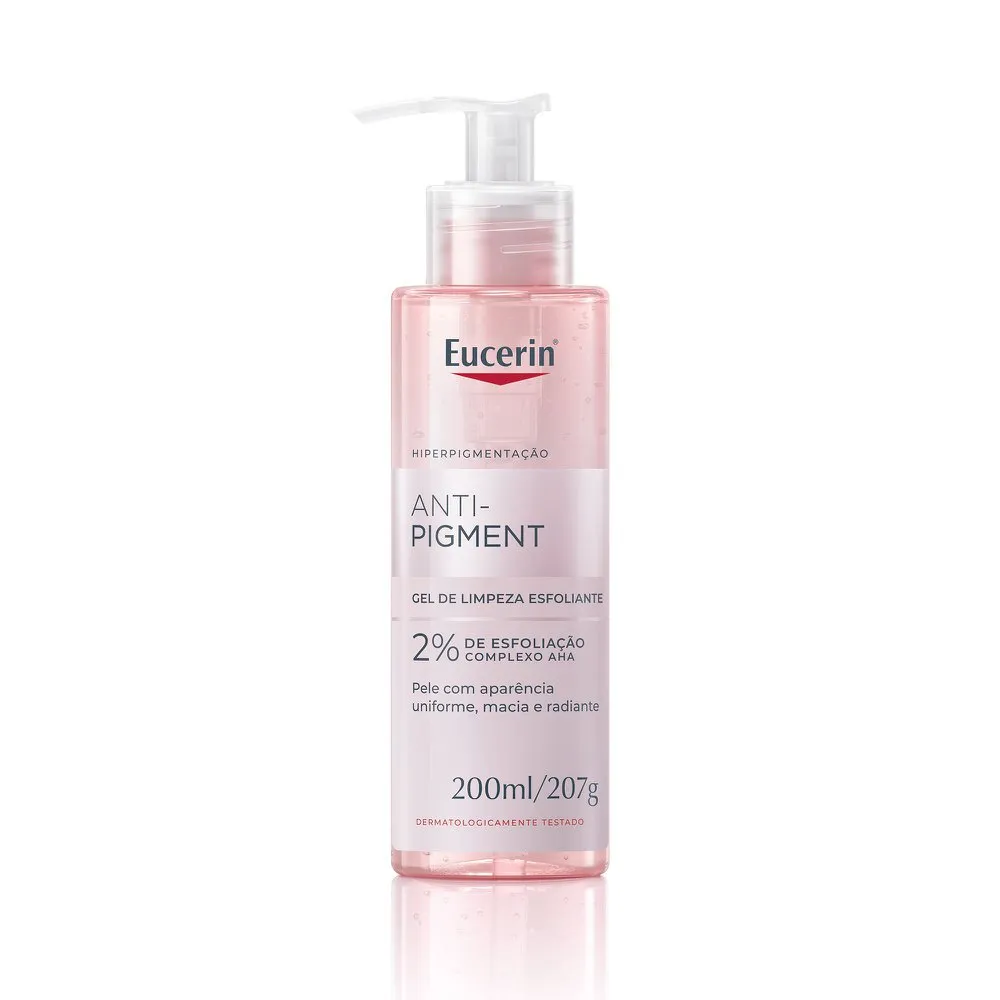 Gel De Limpeza Esfoliante Facial E Corporal Eucerin Anti-pigment 200ml Esfoliação Suave Pele Uniforme — Eucerin | Farmácia Resyla