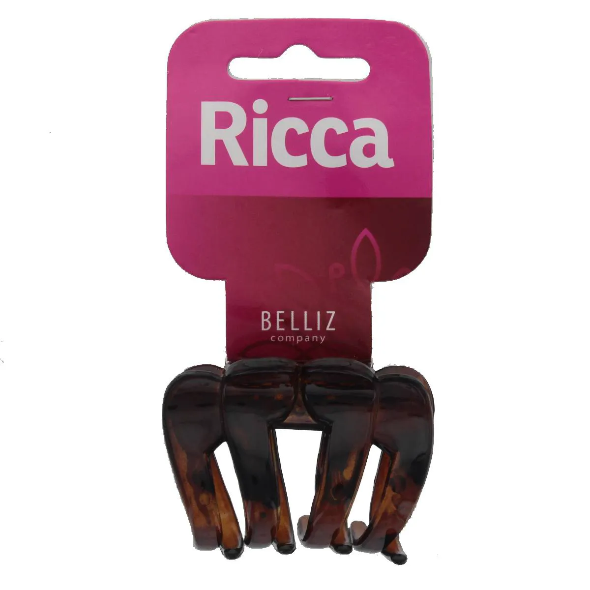 Piranha Prendedor de Cabelo Ricca Concha Média com 1 unidade — Ricca | Farmácia Resyla