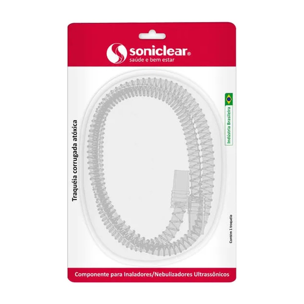 Traqueia Corrugada Para Nebulizador Soniclear — | Farmácia Resyla