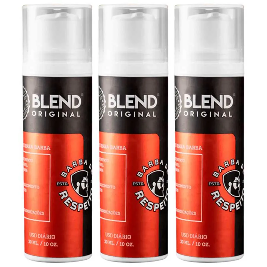 Kit 3 Blend Original® 30ml Barba de Respeito — | Farmácia Resyla