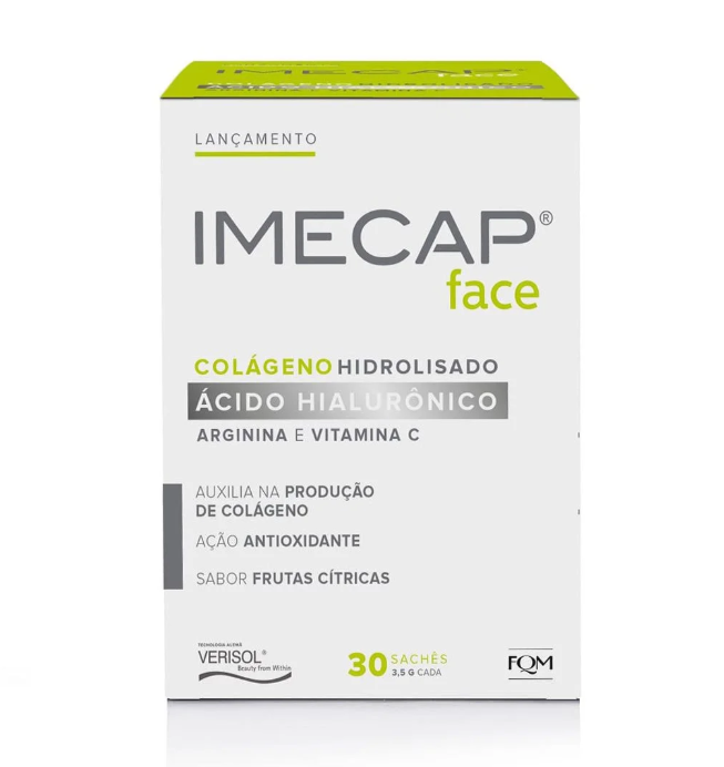 Imecap Face Sabor Frutas Cítricas 30 Sachês — | Farmácia Resyla