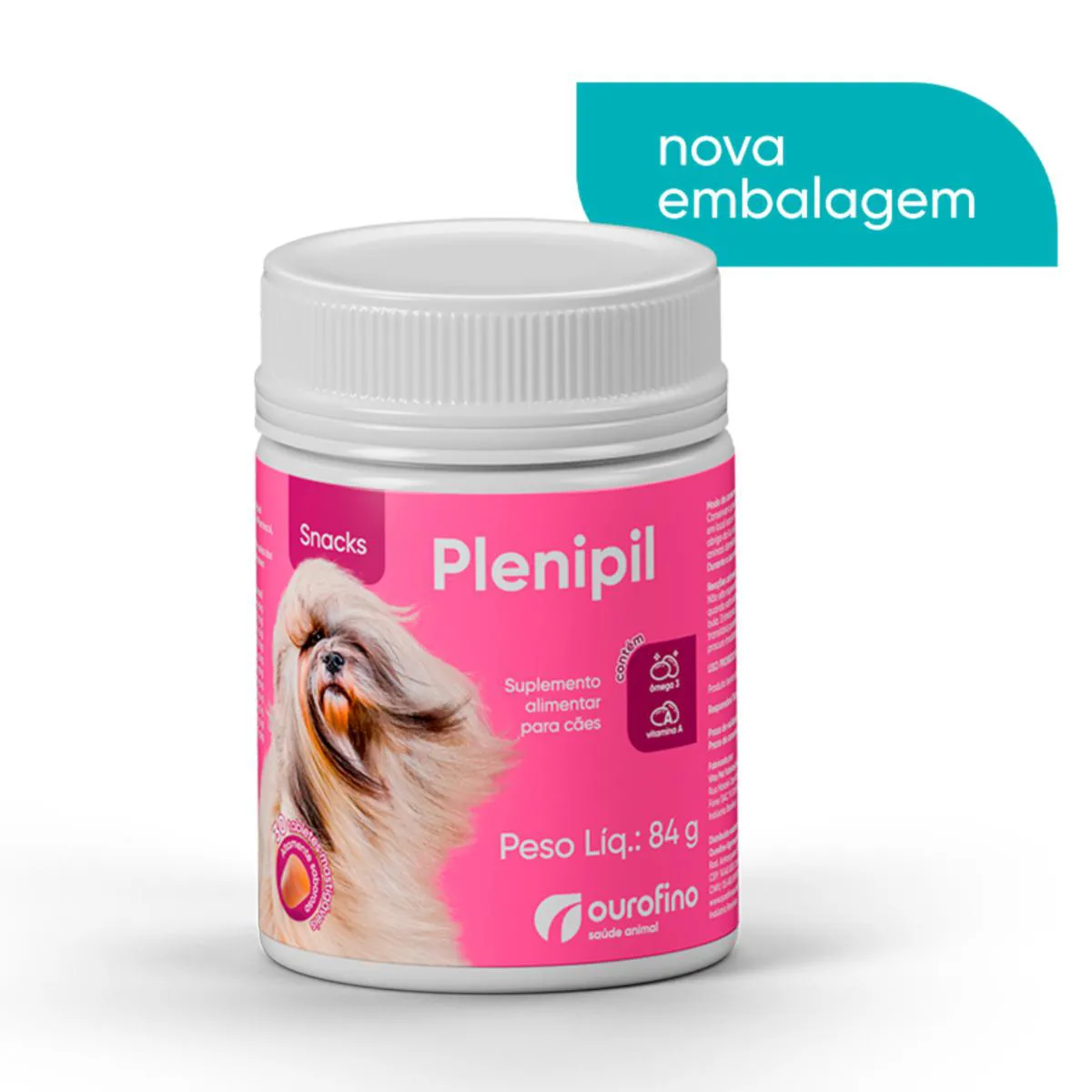 Suplemento Alimentar Plenipil Snacks 30 Ts Mastigáveis para Cães — | Farmácia Resyla